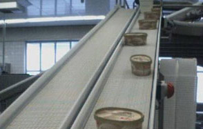 塑钢网带输送机的应用