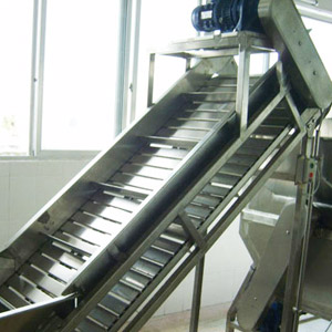 链板爬坡输送机