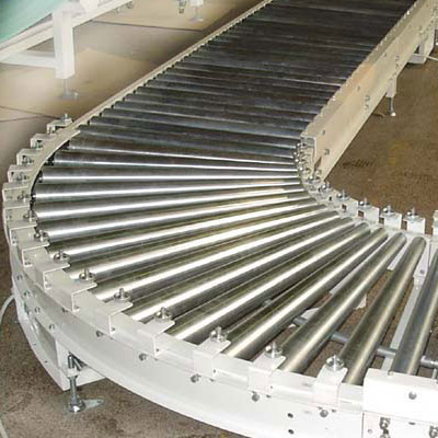 滚筒转弯输送机